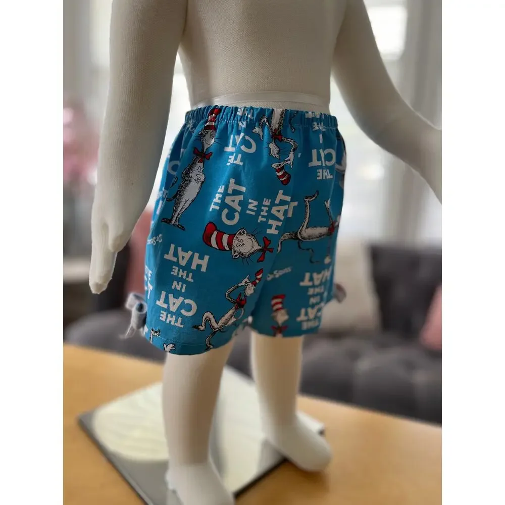 👗 2PIECE SET Handmade Dr. Seuss Baby Dress | Size 2T | Bloomers Included  👗